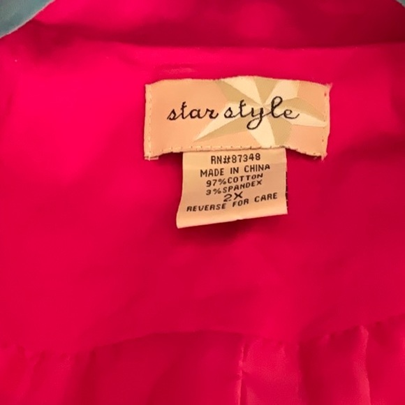 Star style jacket size 2X NWOT - Picture 6 of 6